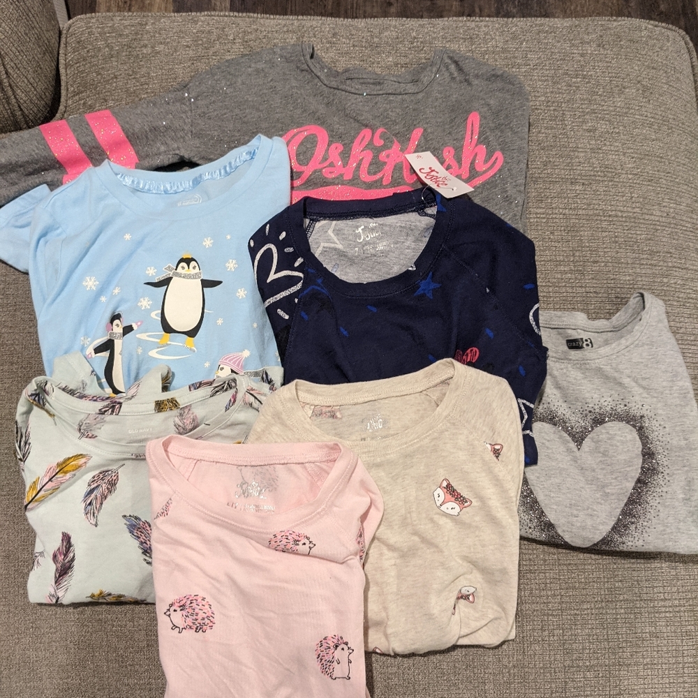 Lot of Girls long sleeve shirts